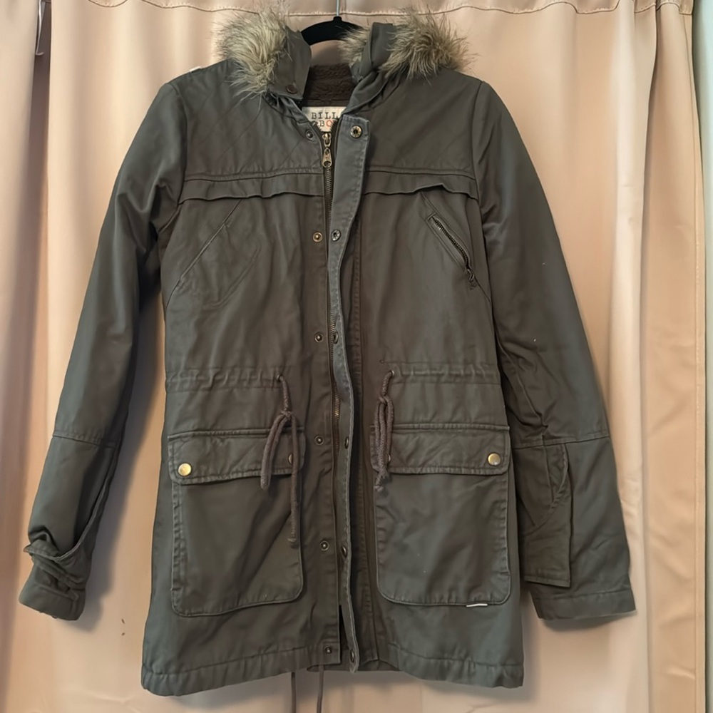 Billabong Green Jacket Women’s Size Medium